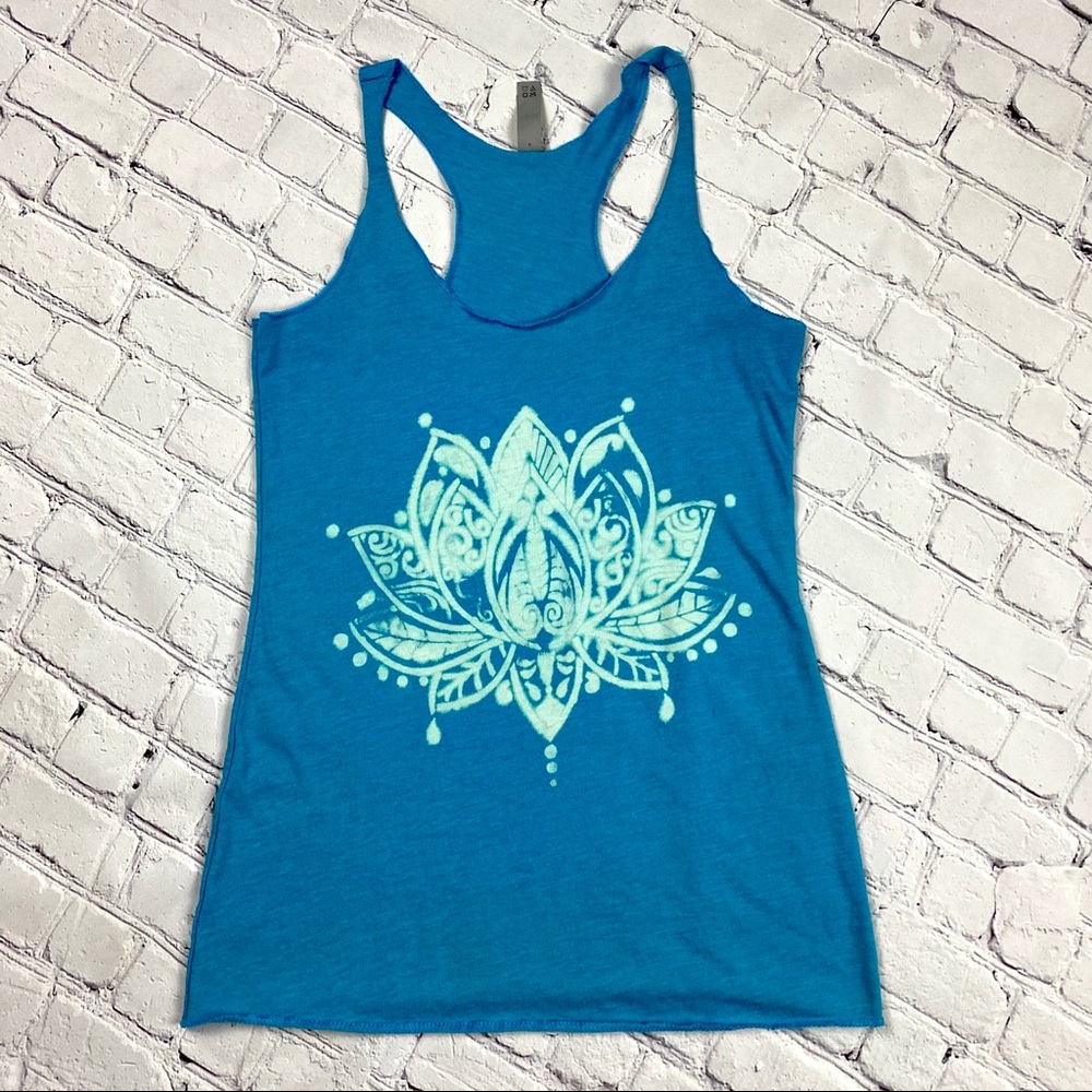 Blue lotus tank